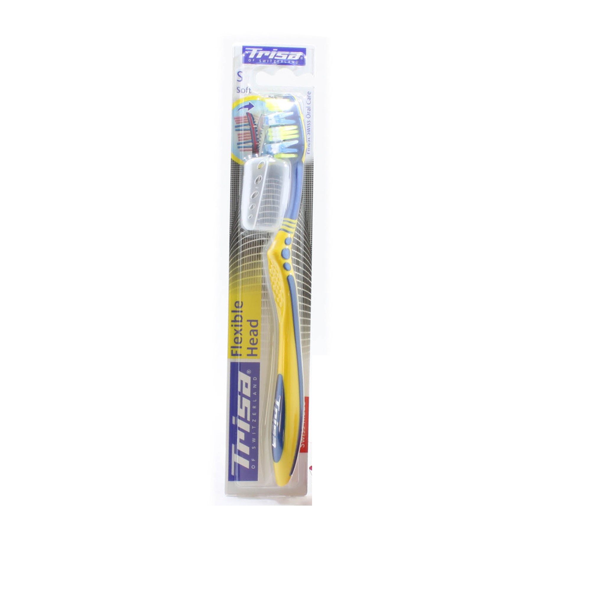 مسواک فلکسیبل هد نرم با محافظ تریزا  FLEXIBLE HEAD SOFT TRISA