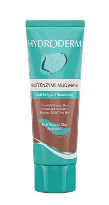 ماسک گلی مغذی پوست حاوی گل رس هیدرودرم Fruit Enzyme Mud Mask