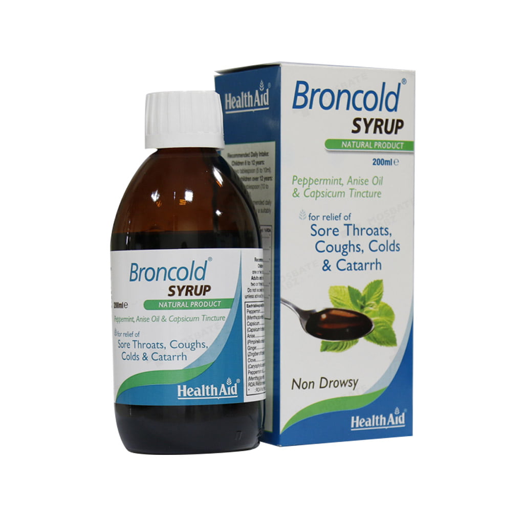 شربت برون کلد BRONCLOD SYRUP