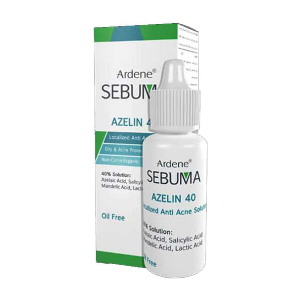 محلول ضدجوش و التیام بخش سبوما SEBUMA AZELIN  40 ARDENE