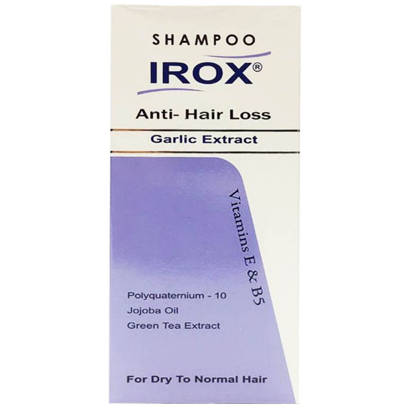 شامپو جلوگیری از ریزش مو ایروکس عصاره سیر  ANTI - HAIR LOSS GARLIC EXTRACT IROX
