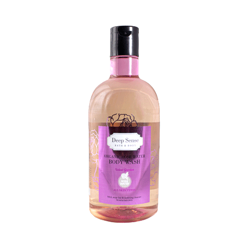شامپو بدن گلاب دیپ سنس Organic Rose Water Body Wash Gel
