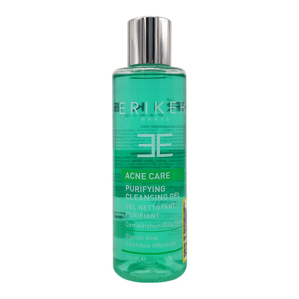 ژل پاک کننده و کنترل چربی اریکه ERIKEH ACNE CARE PURIFYING CLEANSING GEL