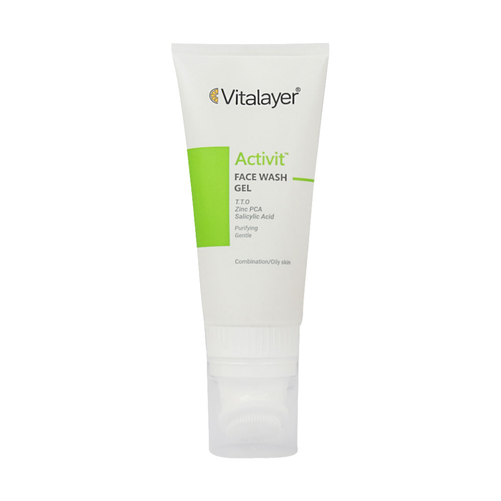 ژل شستشو اکتی ویت ویتالیر FACE GEL WASH ACTIVIT VITALAYER