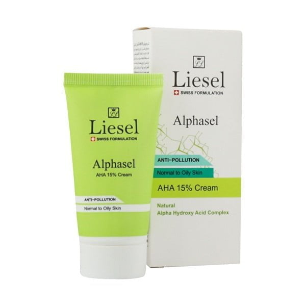 کرم لایه بردار آ اچ آ 15 درصد آلفاسل لایسل 30 میل Liesel Alphasel AHA 15 % Cream 30 ml