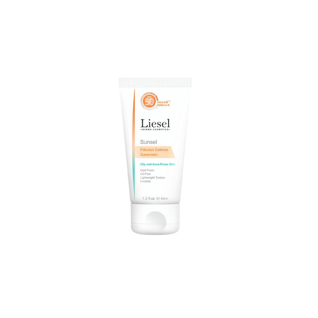 ضدآفتاب سانسل پوست چرب لایسل Liesel Sunsel Sunscreen For Oily And Acne Prone Skin