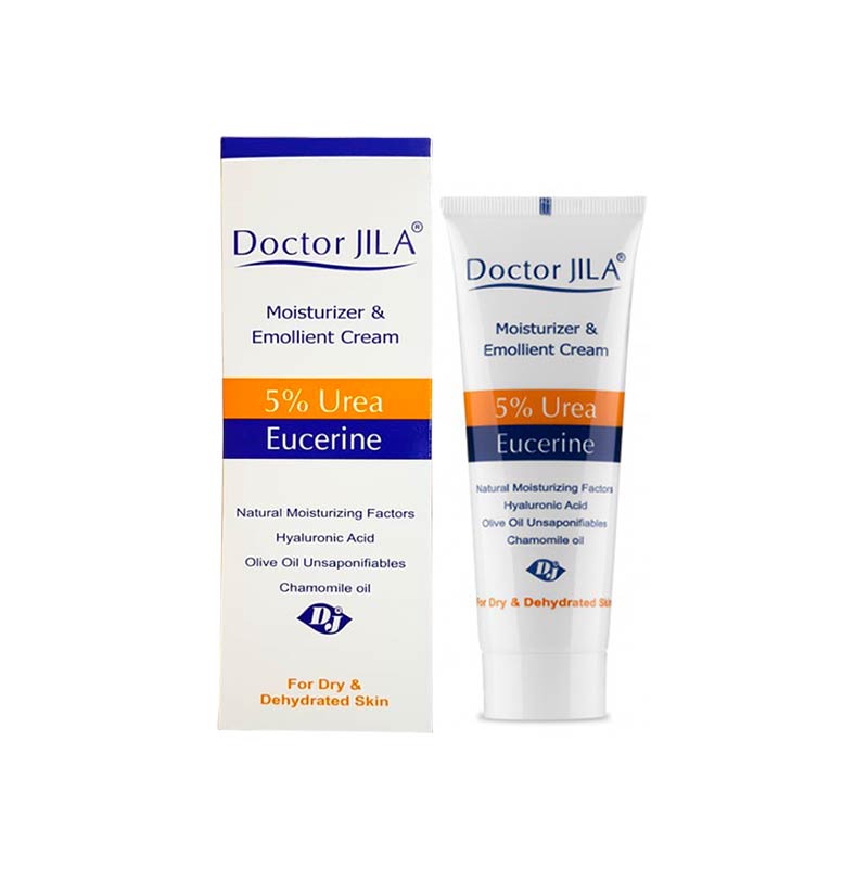 کرم مرطوب کننده حاوی 5 درصد اوره اوسرین دکتر ژیلا UREAEUCERINE DOCTOR JILA