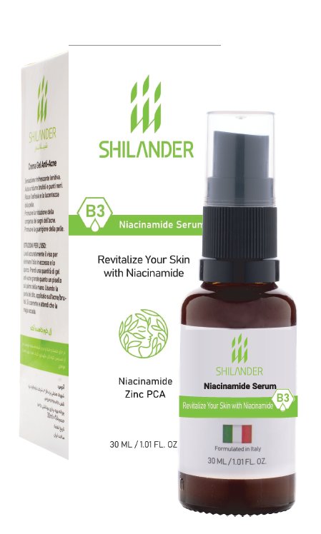 سرم نیاسین آمید 10% شیلاندر SHILANDER Niacinamide Serum