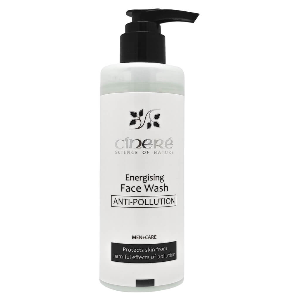 ژل شستشوی صورت سینره مرطوب کننده و ضد آلودگی هوا مخصوص آقایان سینره Energising Face Wash Gel For Men