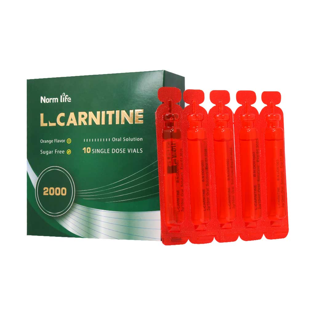 ویال خوراکی ال کارنیتین 2000 Norm Life L Carnitine