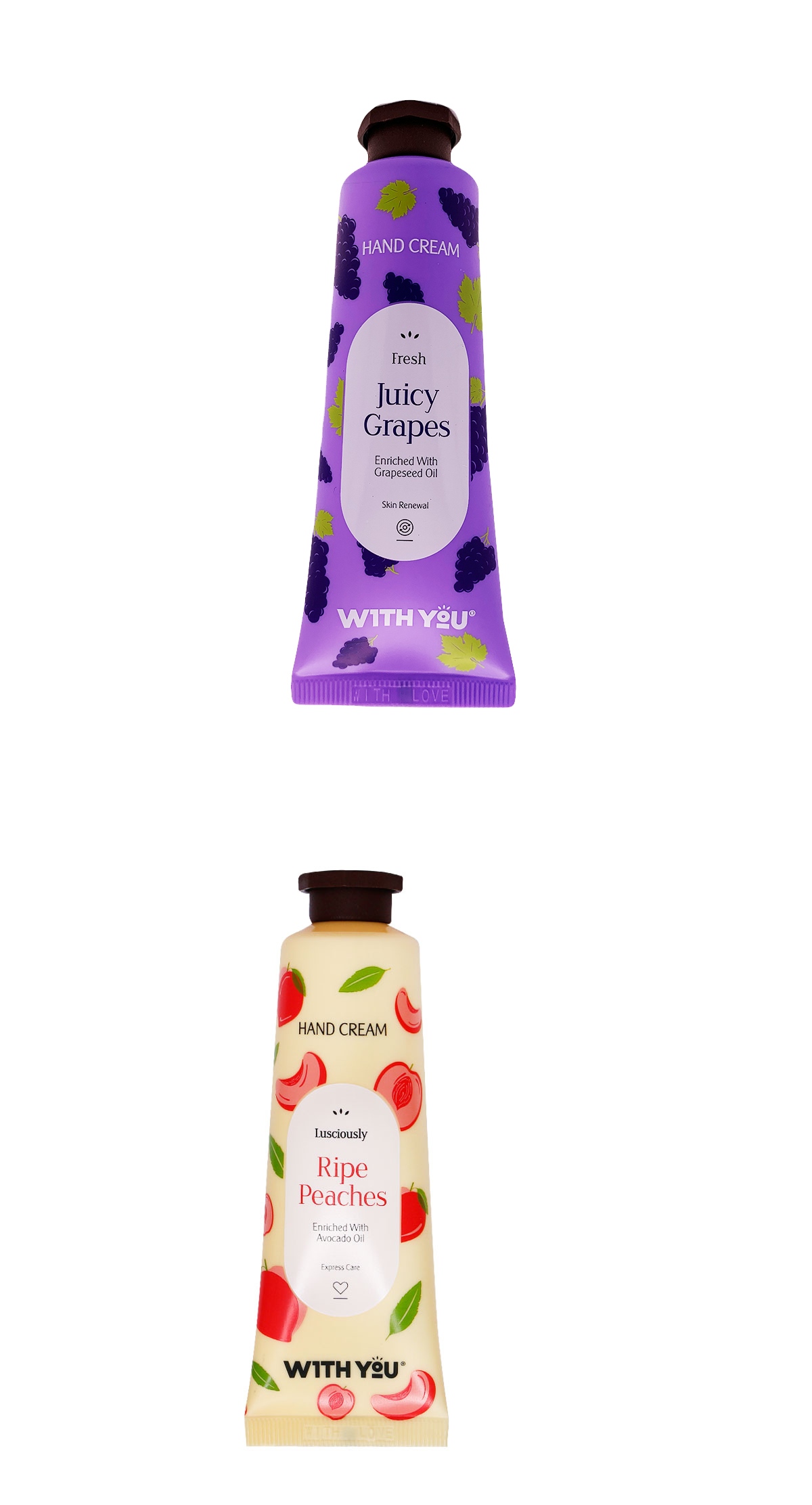 کرم نوسازی دست ویت یو WITH YOU Fresh Juicy Grapes Hand Cream