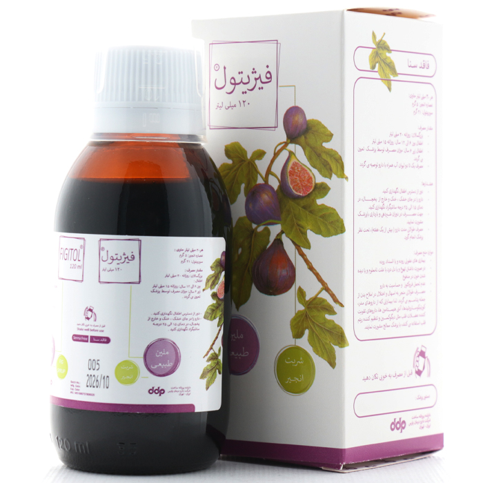 شربت انجیر فیژیتول Figitol Fig Syrup