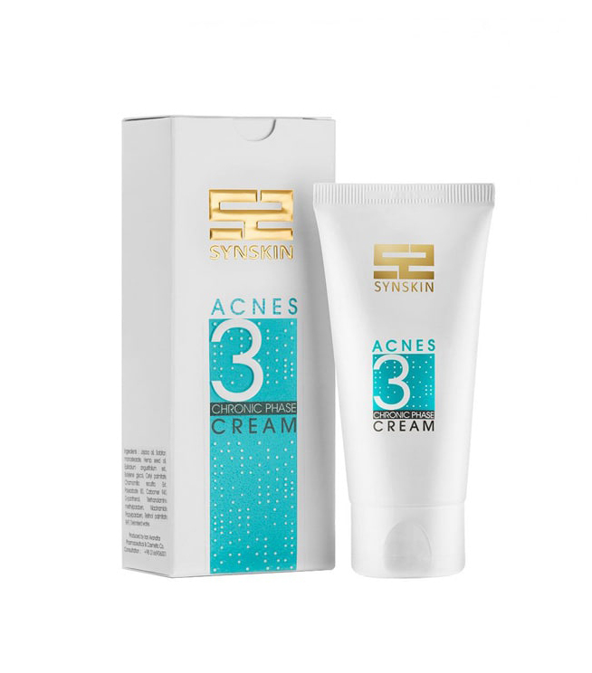 کرم ژل اکنس 3 ساین اسکین Synskin Acnes 3 Chronic Phase Cream