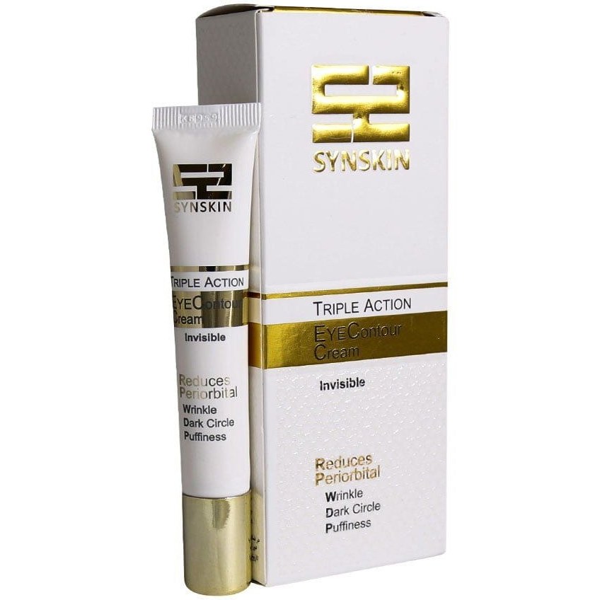 کرم دور چشم سه کاره بی رنگ ساین اسکین Invisible Triple Action Eyecontour Cream