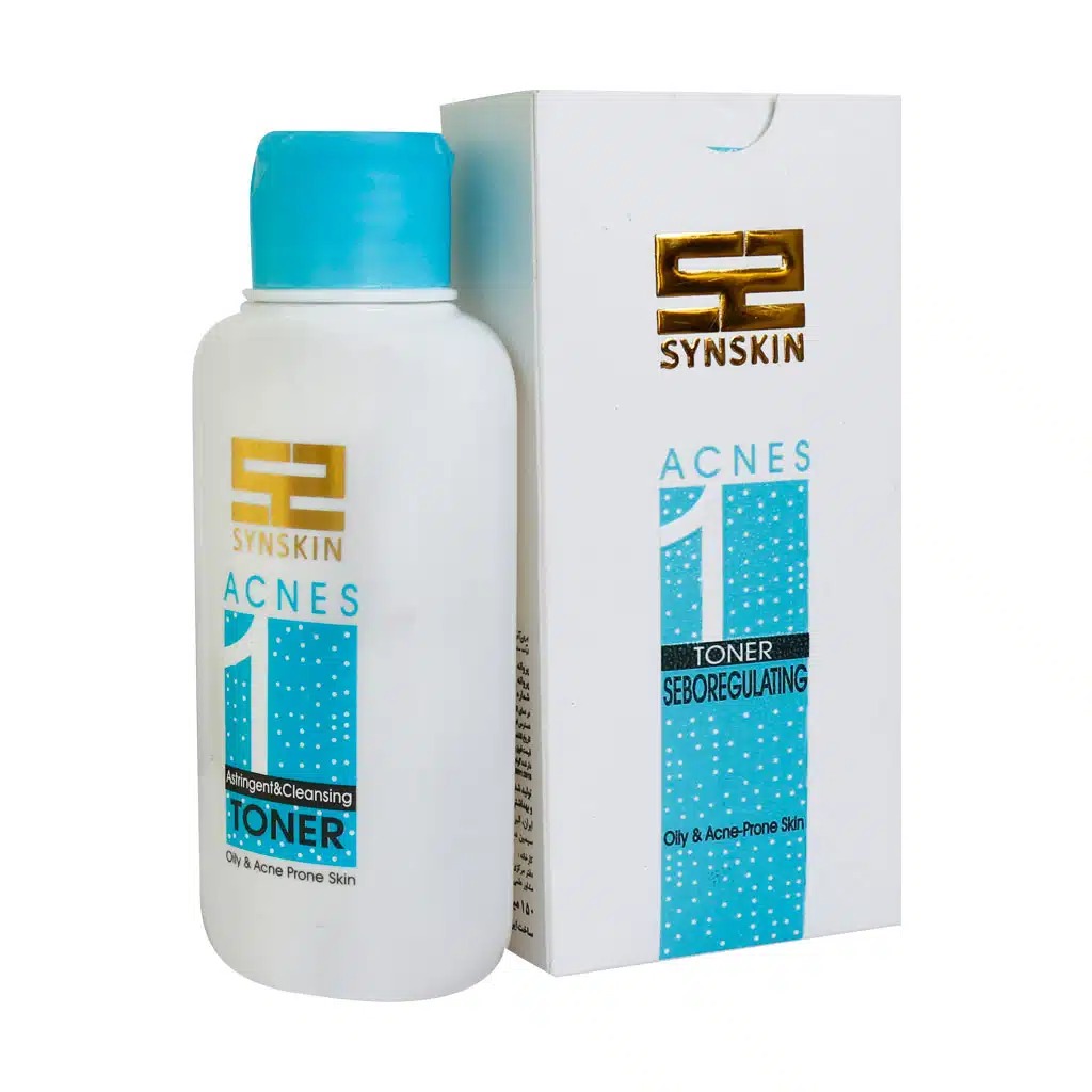 تونر تنظیم کننده چربی پوست اکنس 1 ساین اسکین Synskin Acnes 1 Toner For Oily And Acne Prone Skin
