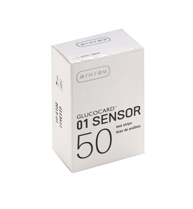 نوار تست قند خون 01 آرکری Glucocard 01 sensor