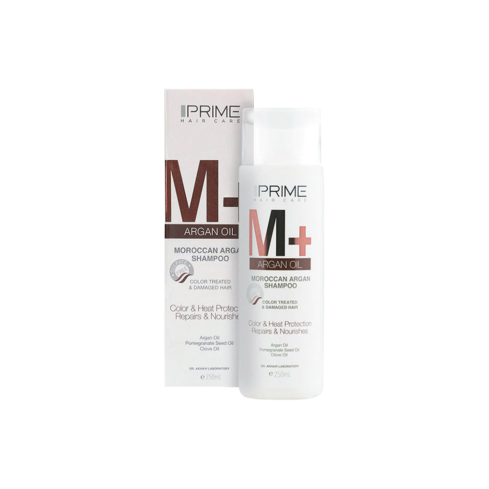 شامپو تقویت کننده مو آرگان ام پلاس پرایم M Plus Moroccan Argan Oil Shampoo