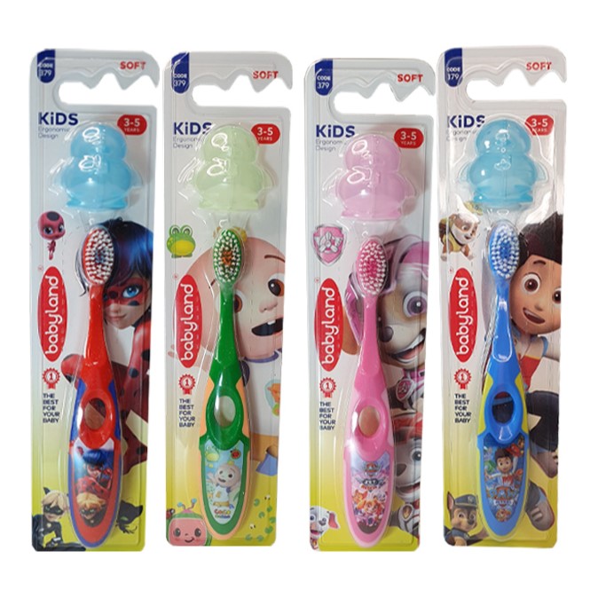 مسواک کودک 3 تا 5 سال کد 379 بیبی لند Kids Toothbrush Code 379
