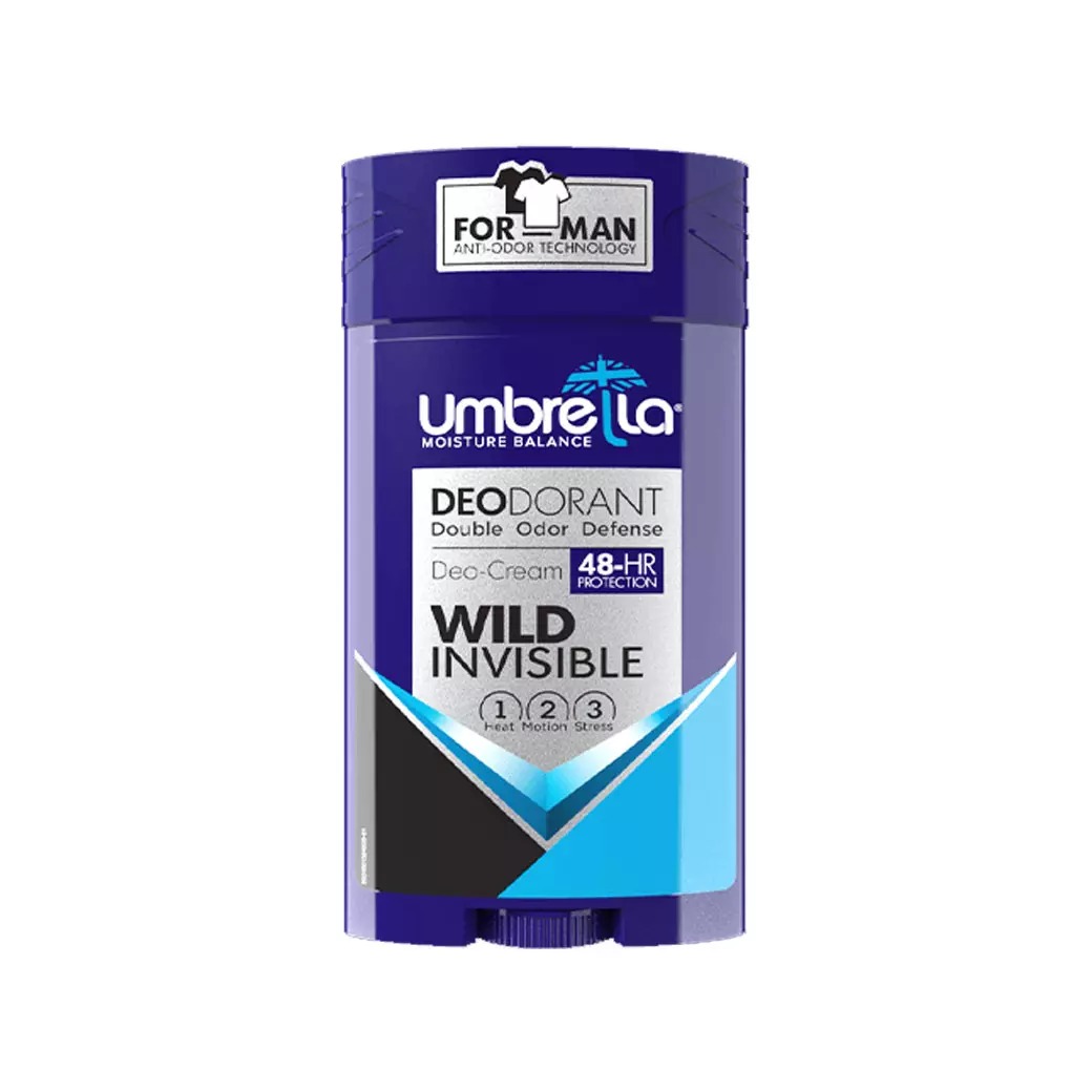 دئودرانت خوشبو کننده بدن وایلد مردانه آمبرلا Wild Invisible Deodorant For Man