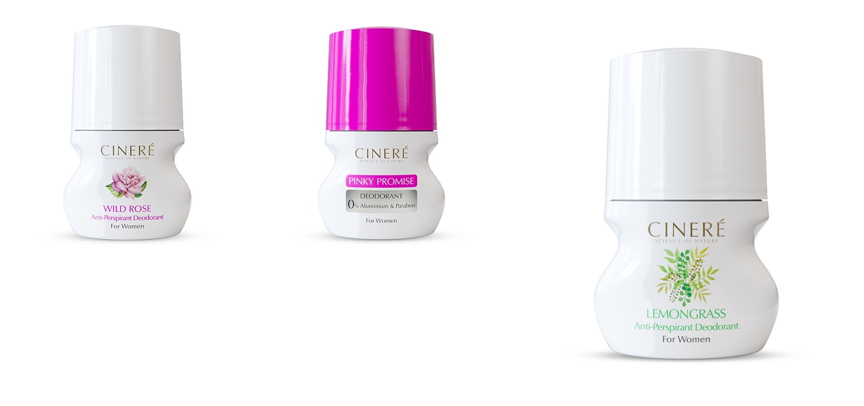 دئودورانت زنانه سینره Cinere Antiperspirant Deodorant For Women